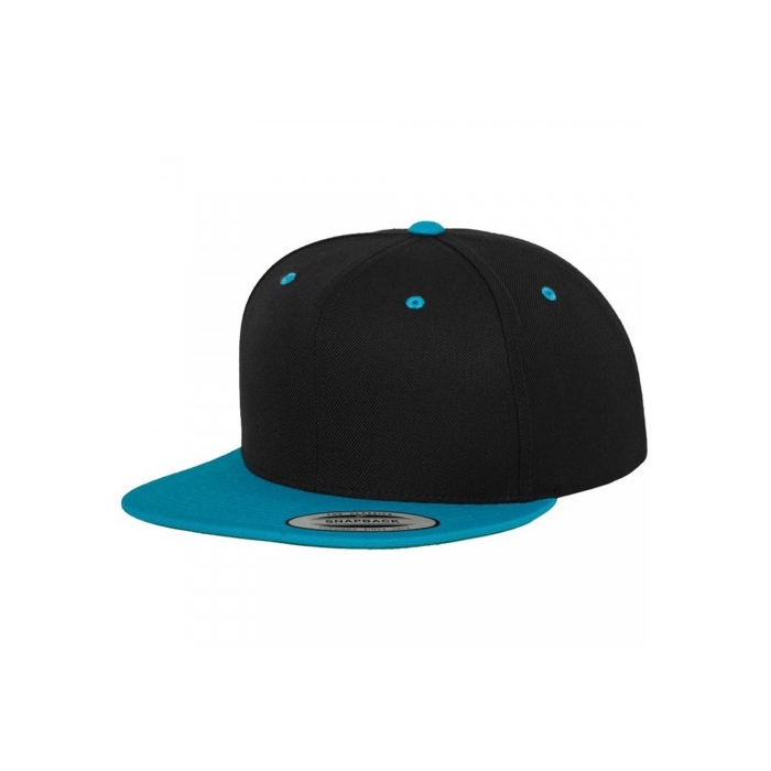 Flexfit Snapback Black Teal