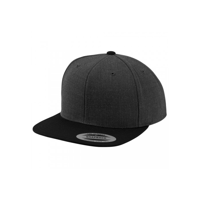 Flexfit Snapback Dark Grey  Black
