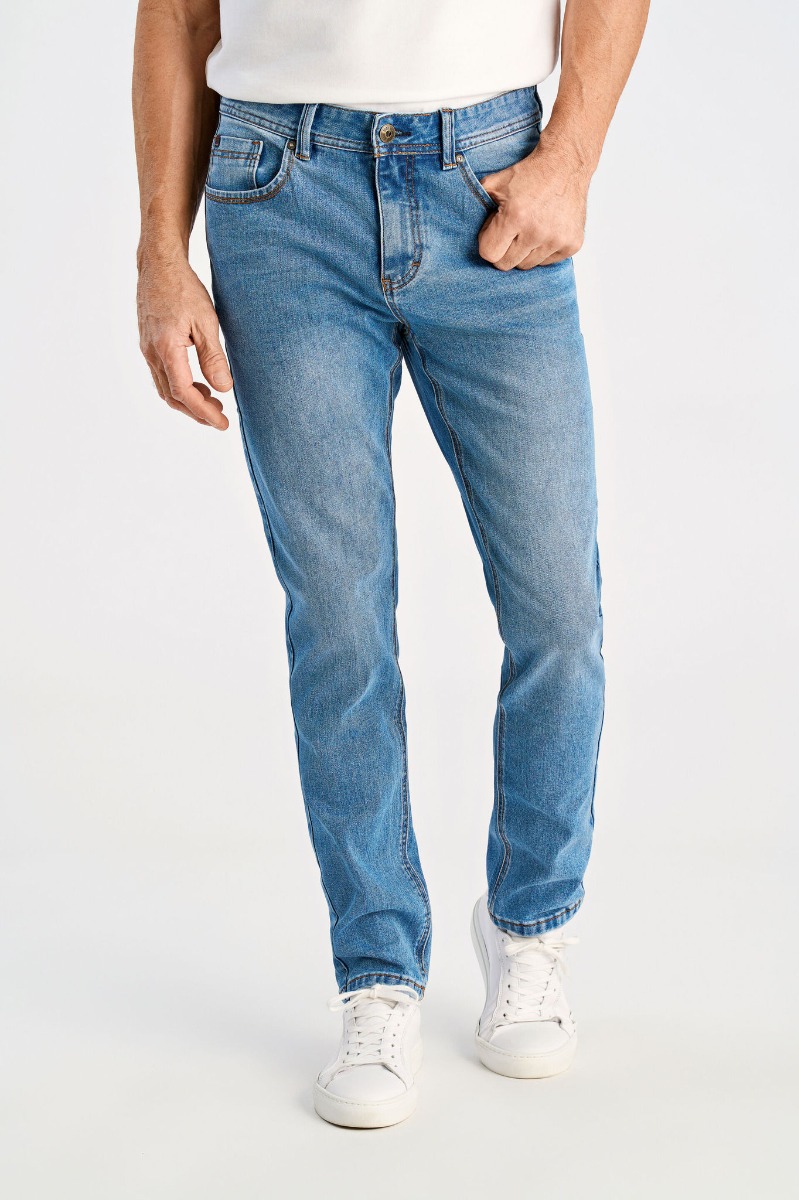 Bison Superflex Jeans 80-030000lw-light Wash