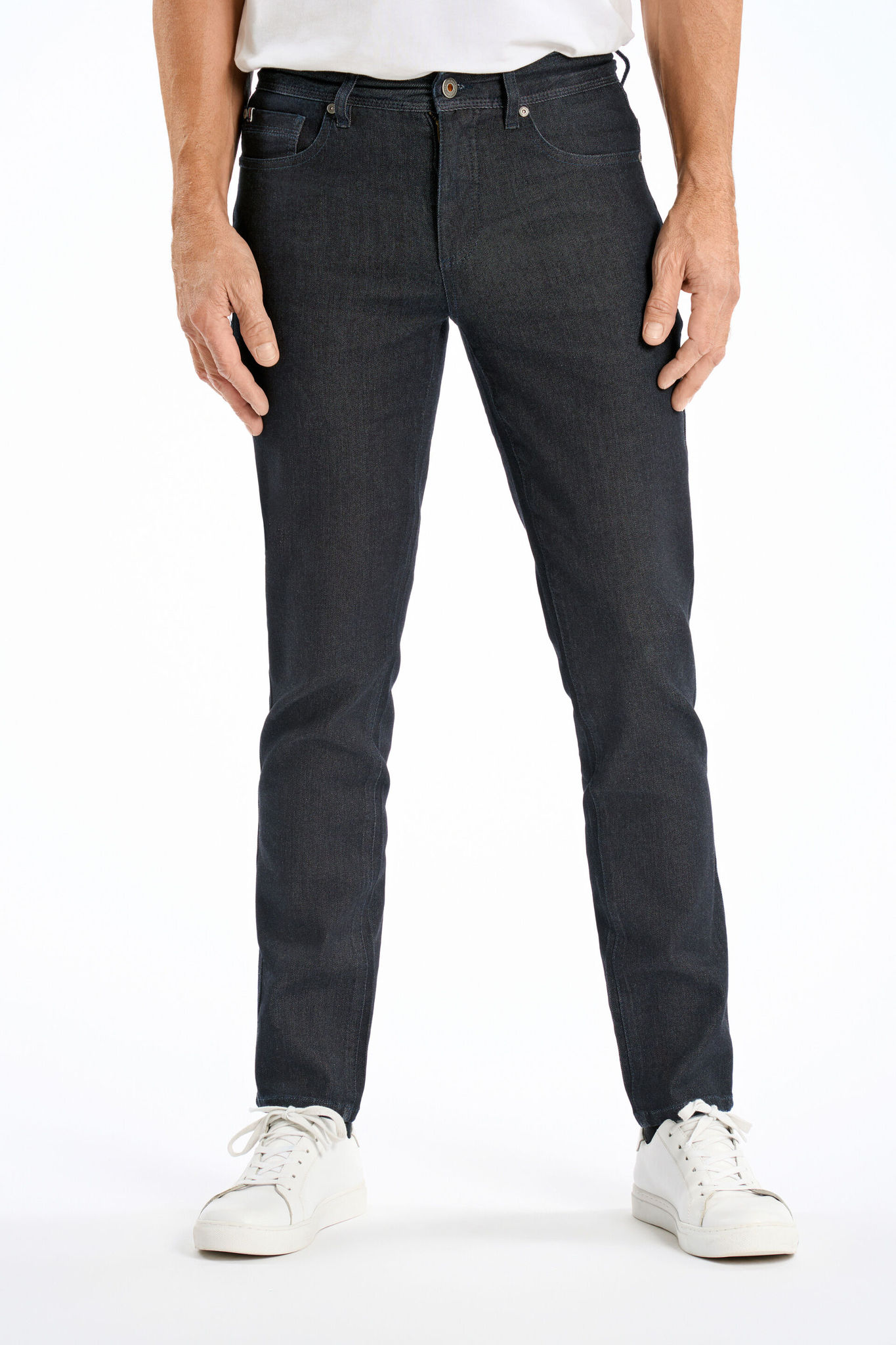 Bison Superflex Jeans 80-030001dw-dark Wash-34w/32l