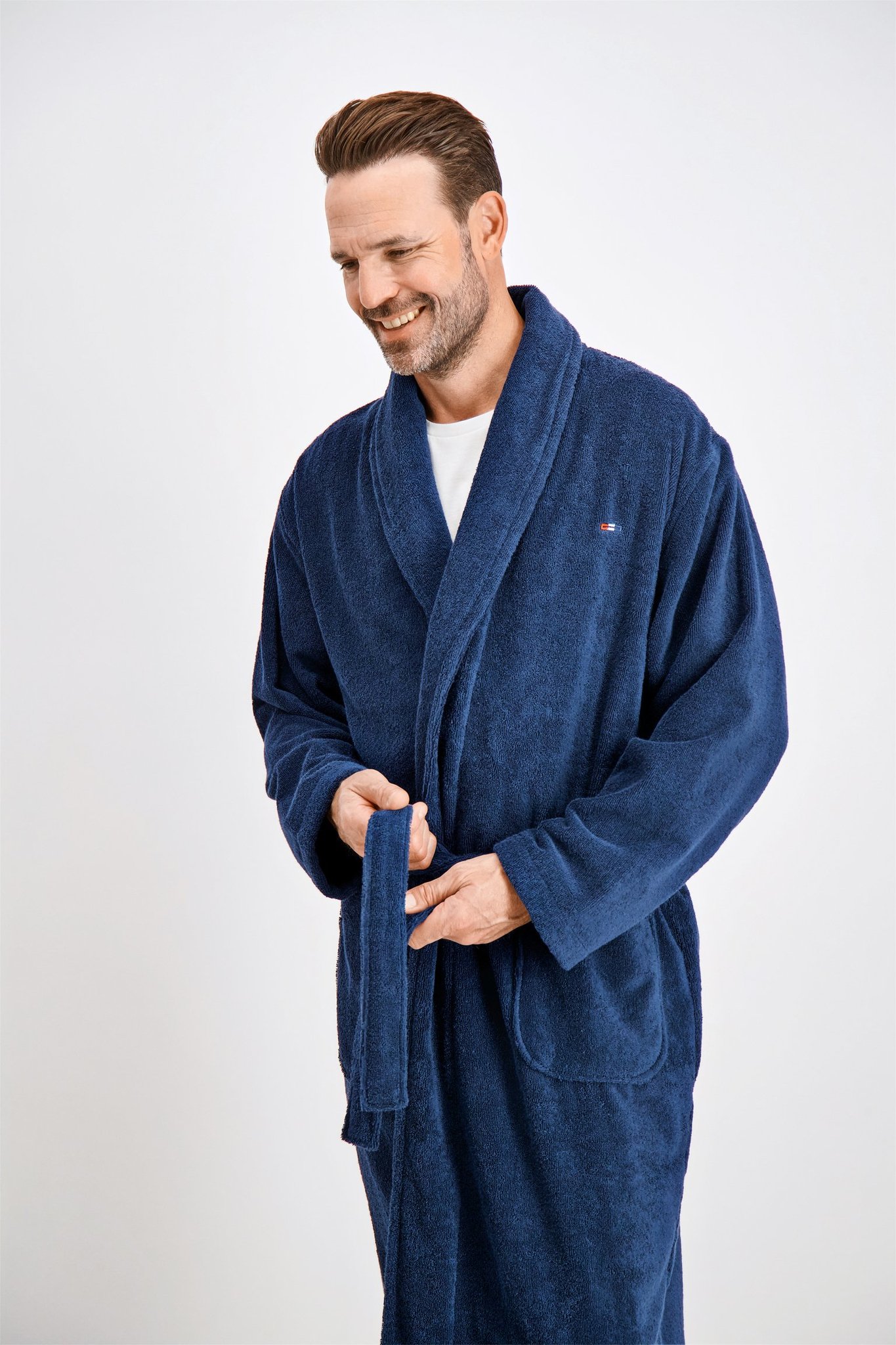 Bison Badekåbe 80-971002-dk Blue-x-large