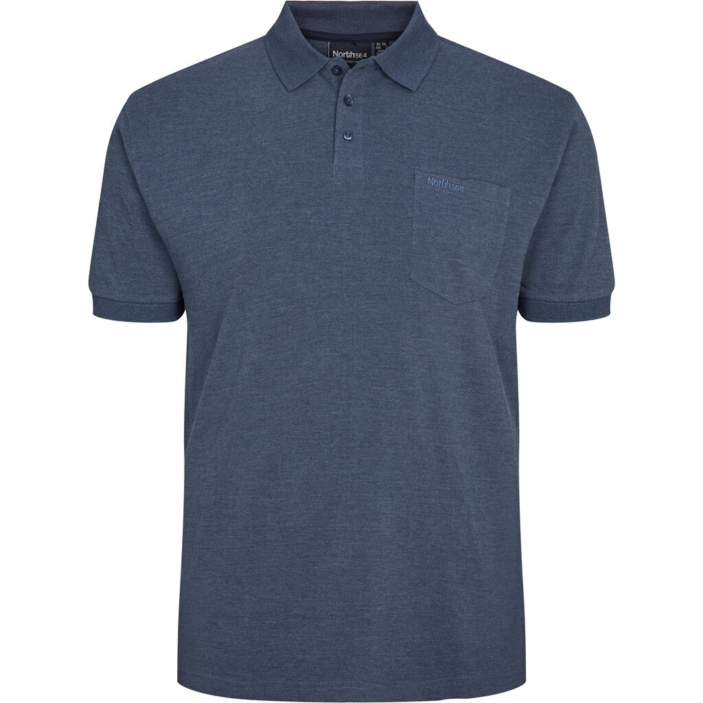 North 56°4 Polo M/ Brystlomme 99011 0555