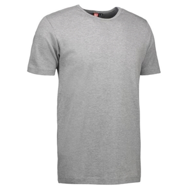 Id Interlock T-shirt 0517 Grå Melange-3xl