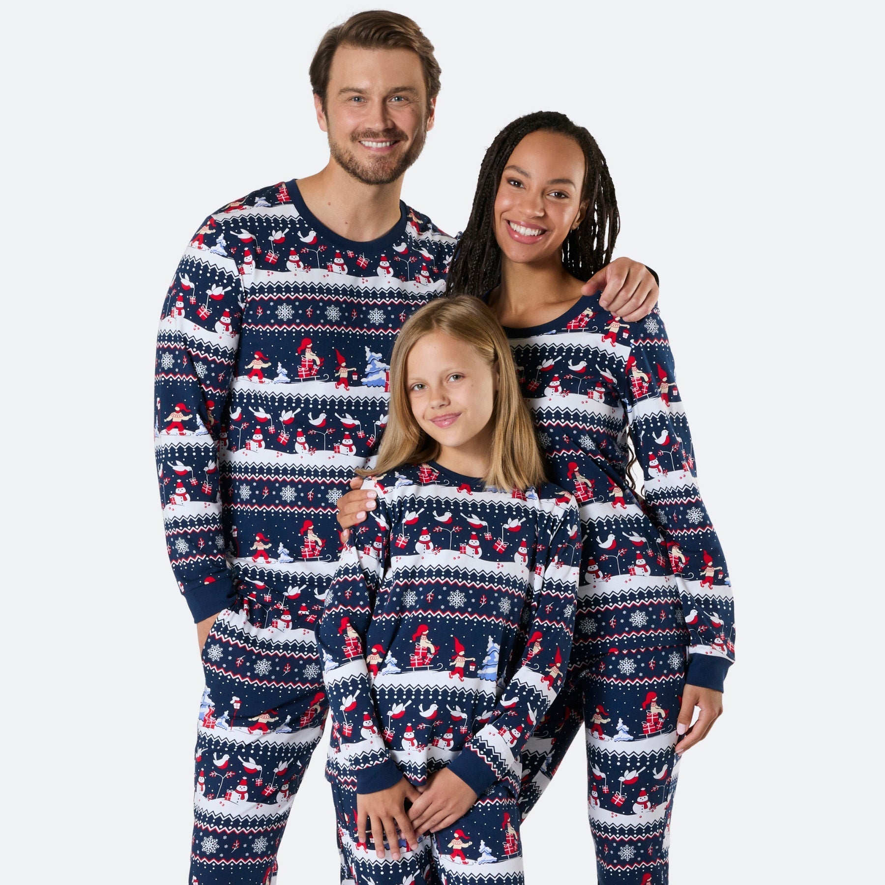 Julelandskab Julepyjamasser Familie