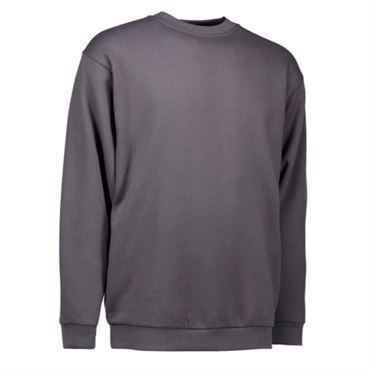 Id Pro Wear Sweatshirt 0360 Silver Grey-medium