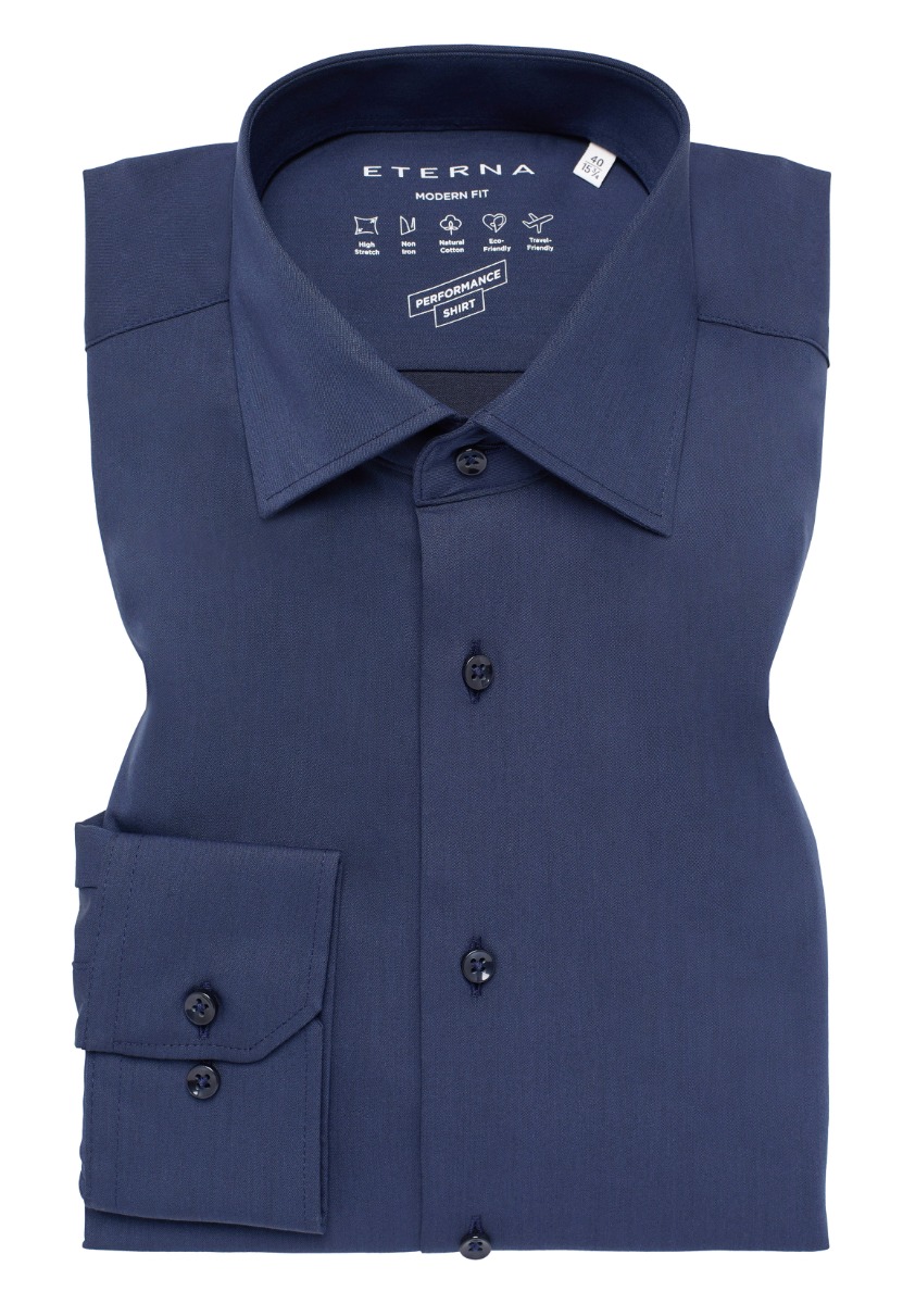 Eterna Modern Fit Performance Skjorte 4194 X18k 19