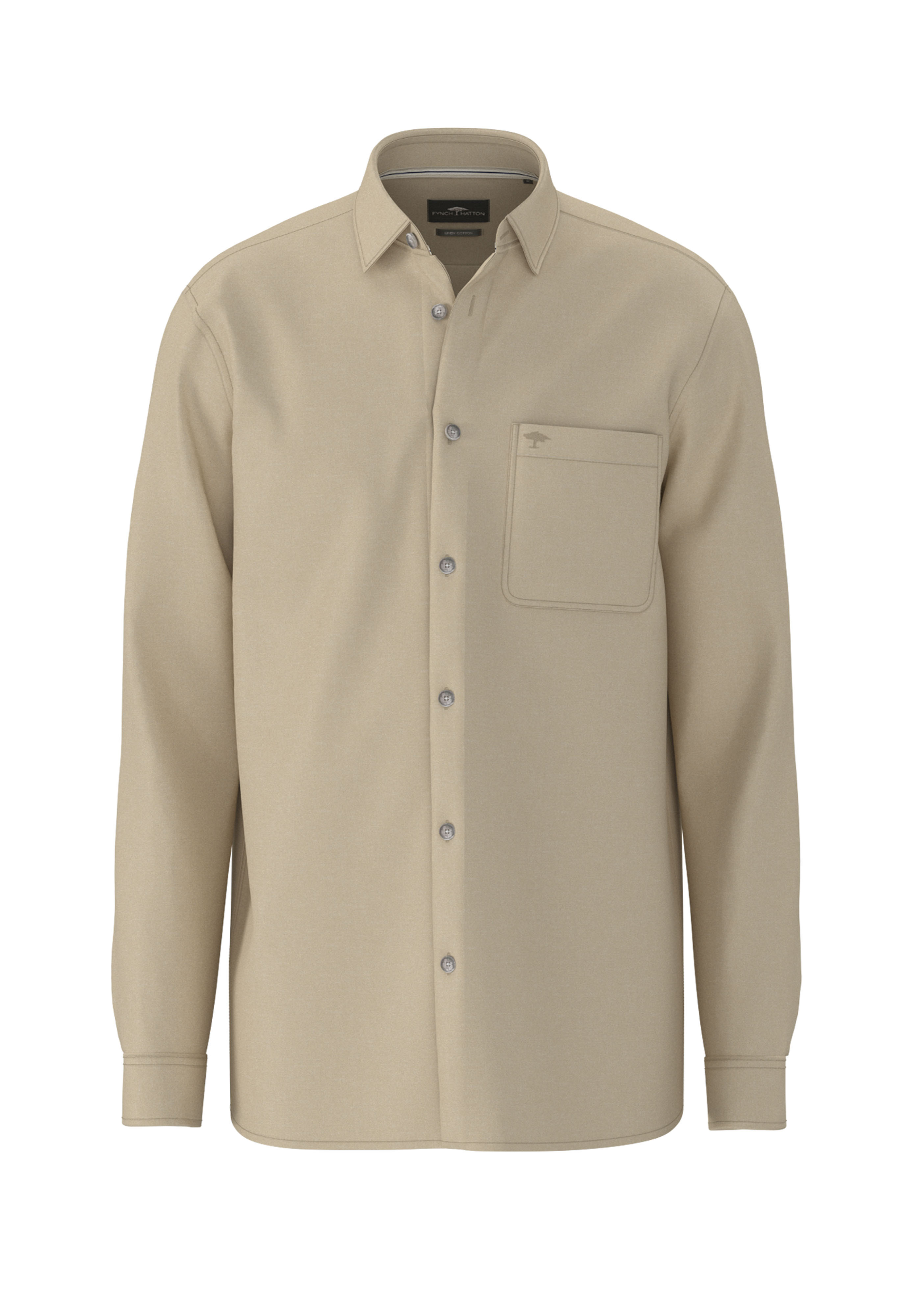 Fynch Hatton Hør Overshirt-x-large
