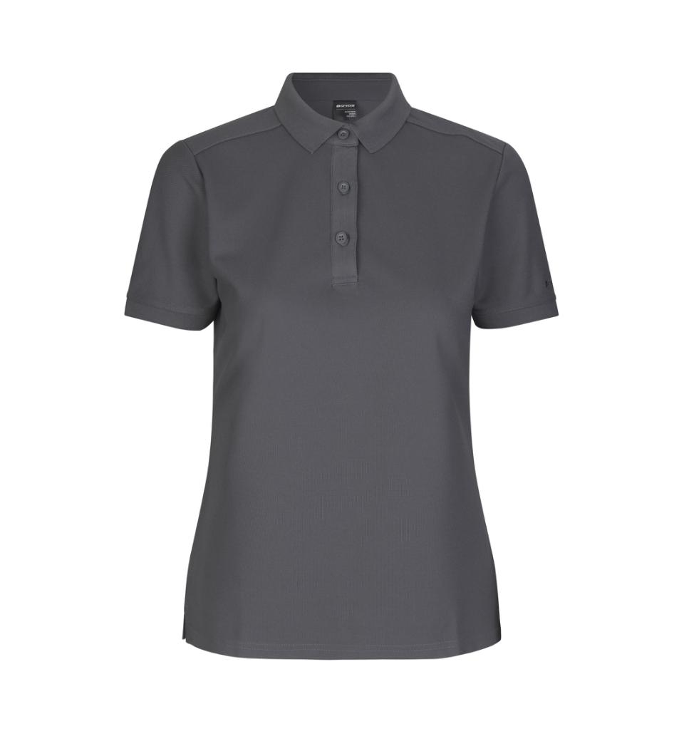 Geyser Women Polo Silver Grey-2x-large