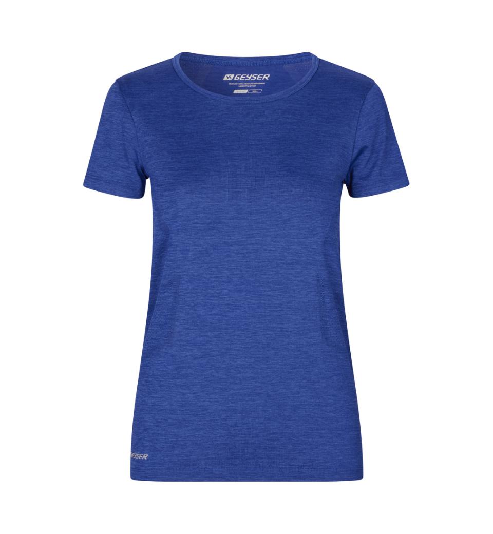 Geyser Women T-shirt Kongeblå Melange-2x-large