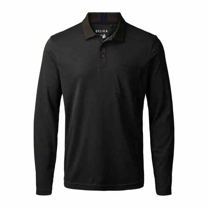 Belika Polo M/ Lange Ærmer Valencia B-dry -6x-large