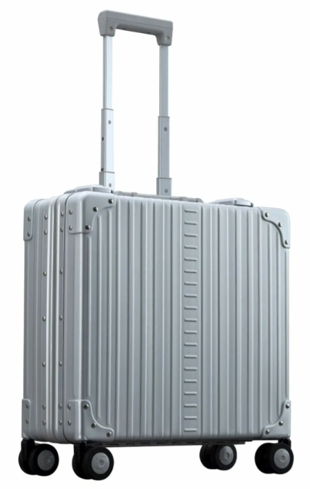 Aleon 17" Kabine Deluxe Wheeled Business Case Silver 1837