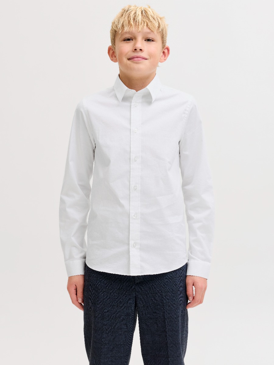 Jack & Jones Junior Skjorte 12269870-white