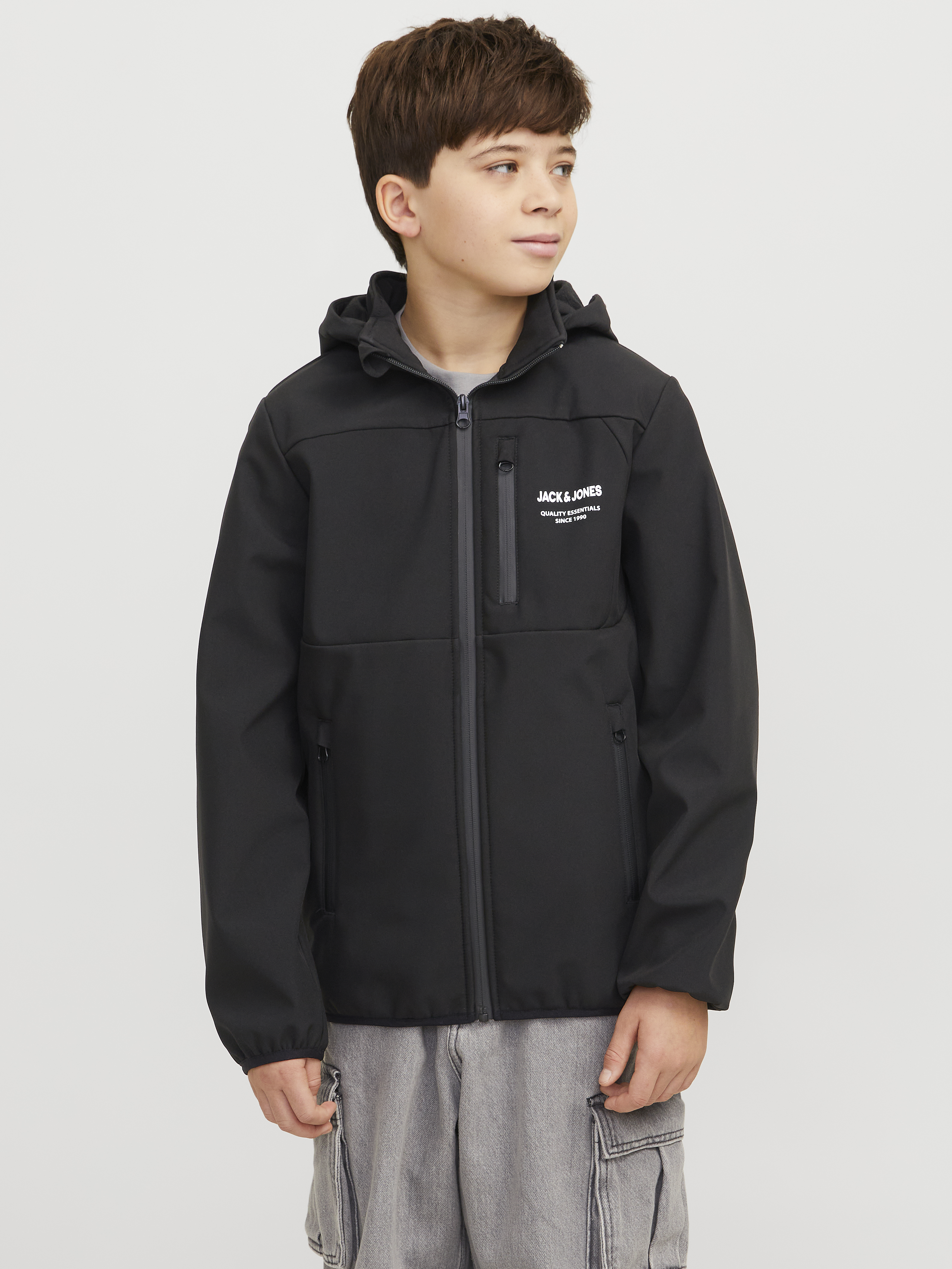 Jack & Jones Junior Jakke 12269432-black-176 / 16 År