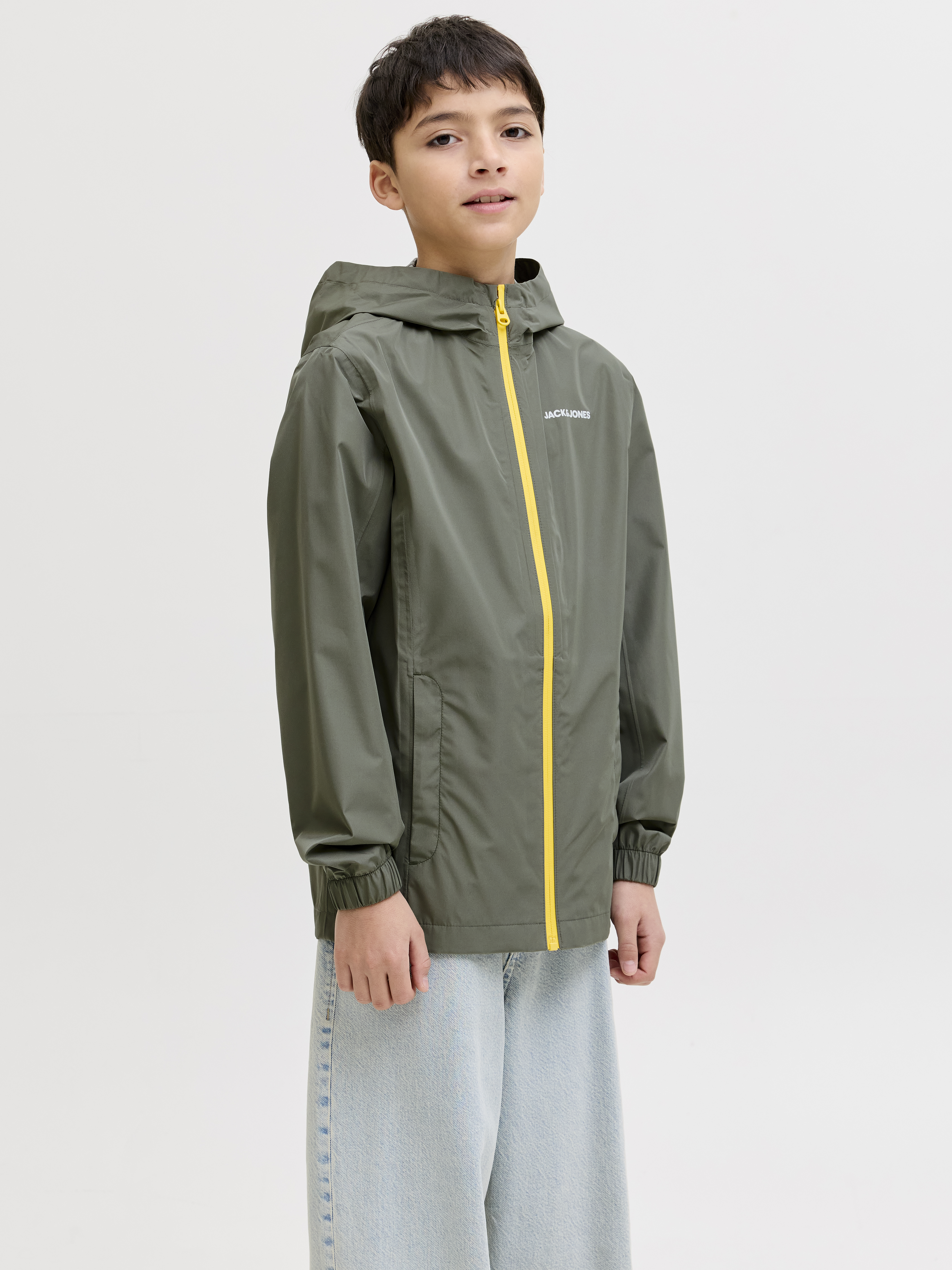 Jack & Jones Junior Jakke 12280713-dusty Olive-164 / 14 År