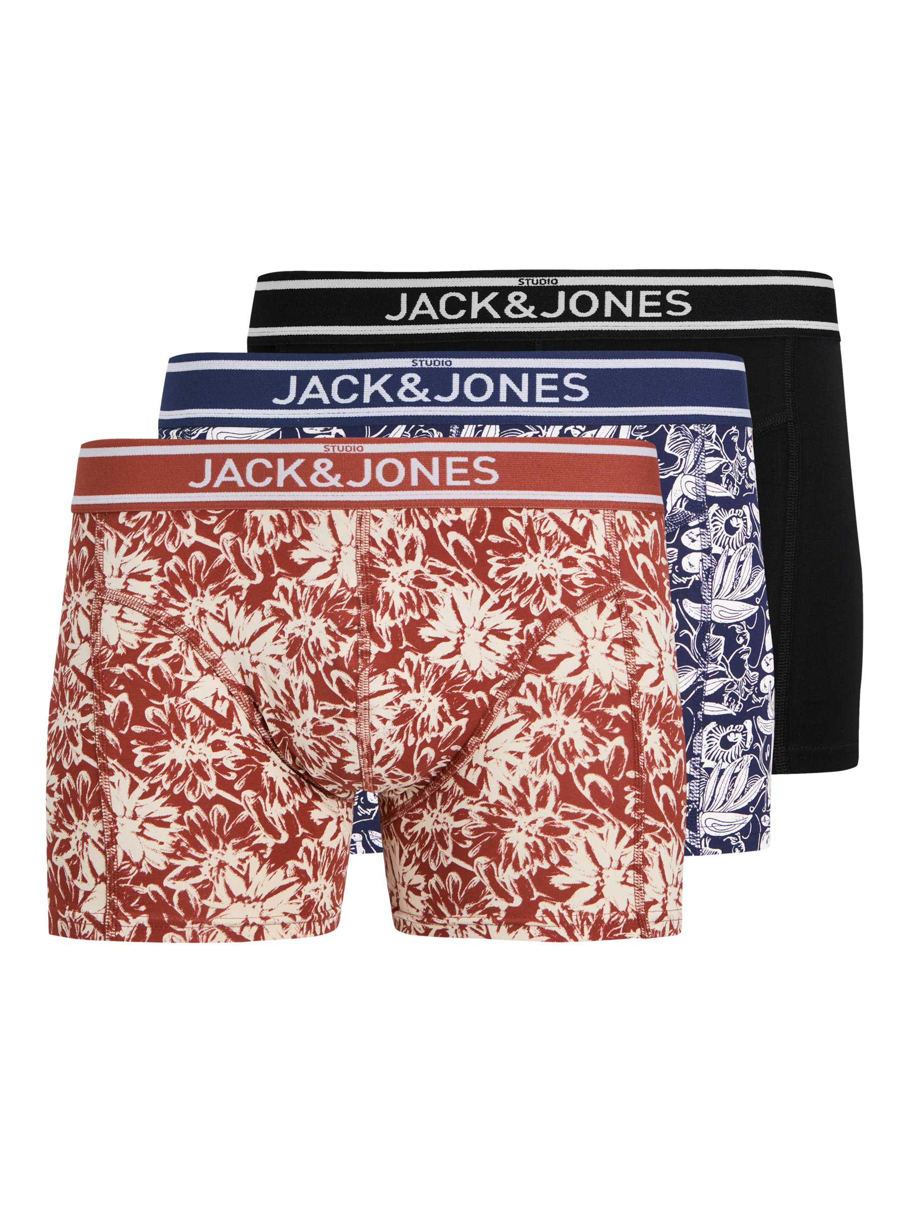 Jack & Jones 3-pack Trunks-large