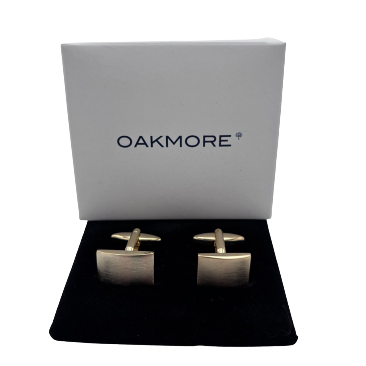 Oakmore Manchetknapper Oma018 Guld Plade