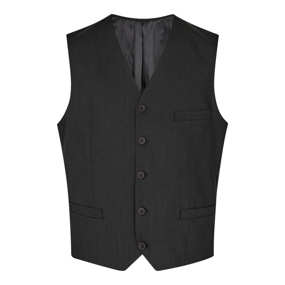 Sunwill Vest Regular Fit Eksta Lang 2017-2722 115 Charcoal