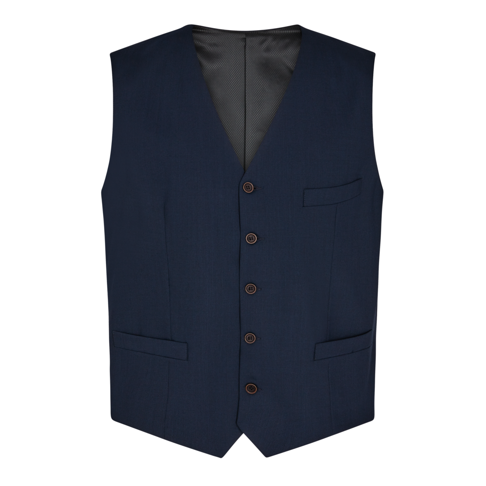 Sunwill Vest Regular Fit Eksta Lang 2017-2722 410 Dark Blue
