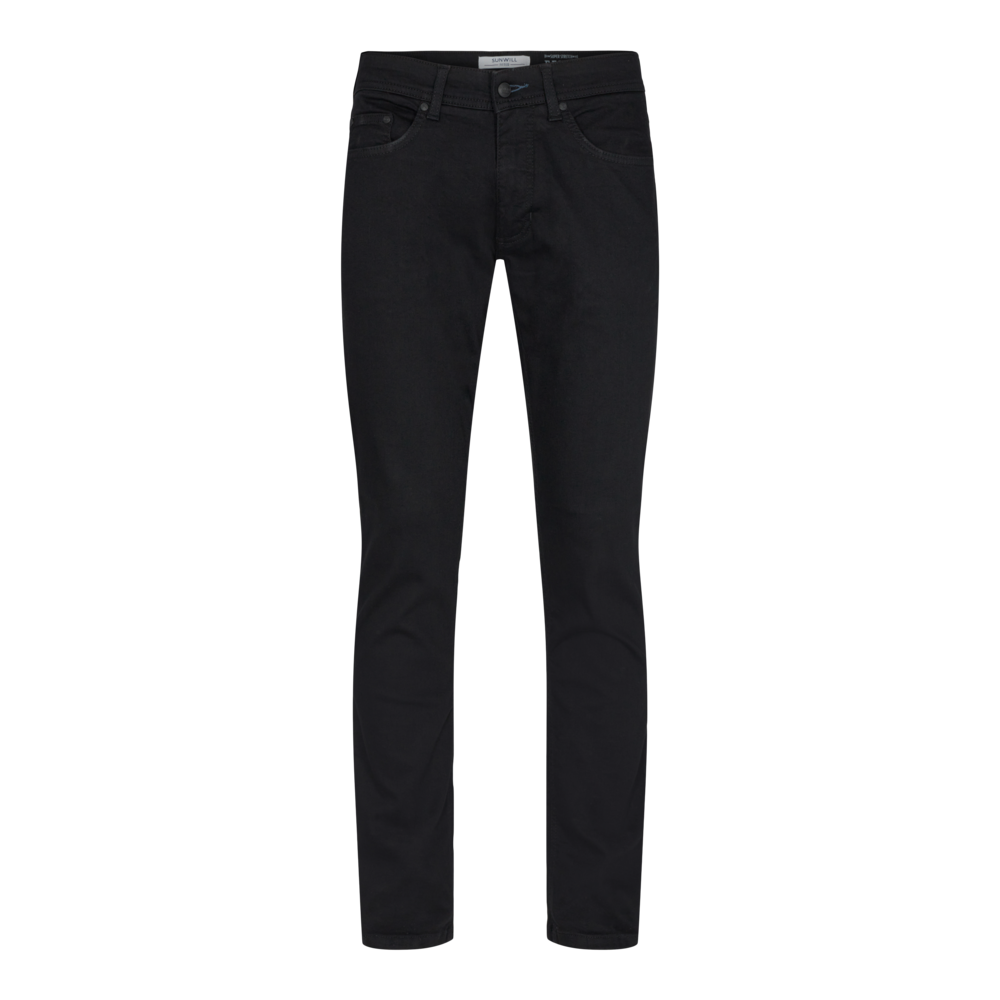 Sunwill Jeans Fitted Super Stretch 494-7894 100 Black