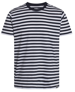Mads Nørgaard T-shirt Midi Navy/white_3x-large