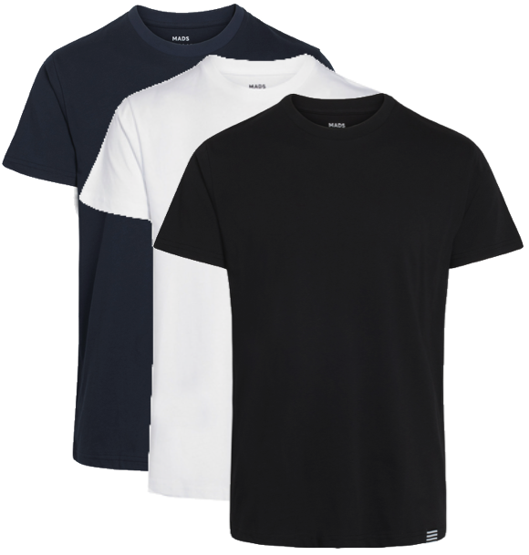 Mads Nørgaard 3-pak T-shirt Thor