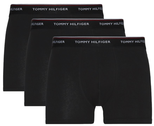 Tommy Hilfiger Underwear 3-pack Trunks Black