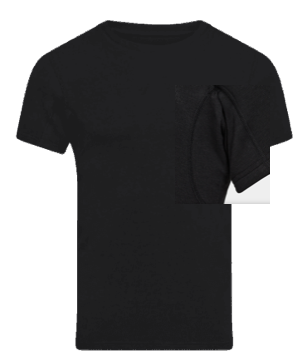 Jbs Undertrøje Med O-hals Bambus Sweat Proof Black