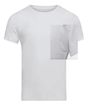 Jbs Undertrøje Med O-hals Bambus Sweat Proof White