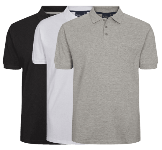 North 56°4 3-pack Polo 99011 Mix-3x-large