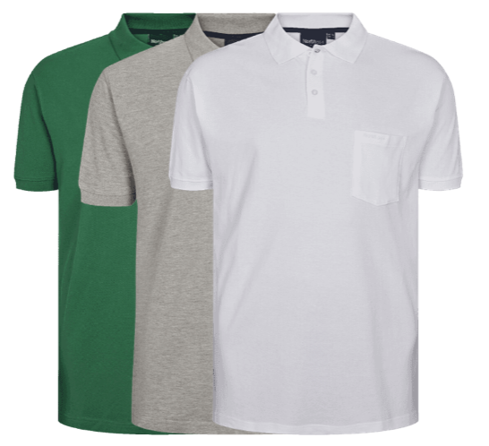 North 56°4 3-pack Polo 99011 Mix-x-large
