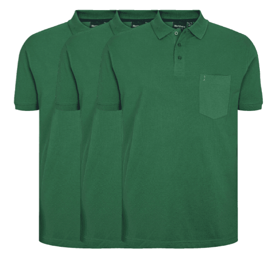 North 56°4 3-pack Polo 99011 0600-4x-large