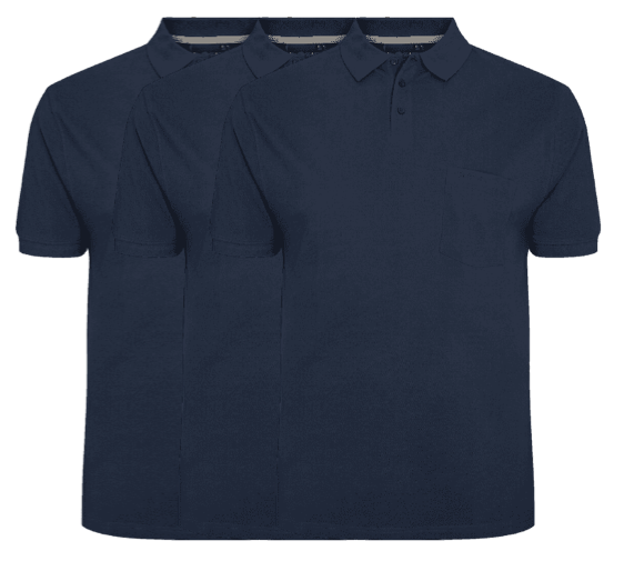 North 56°4 3-pack Polo 99011 0580-2x-large