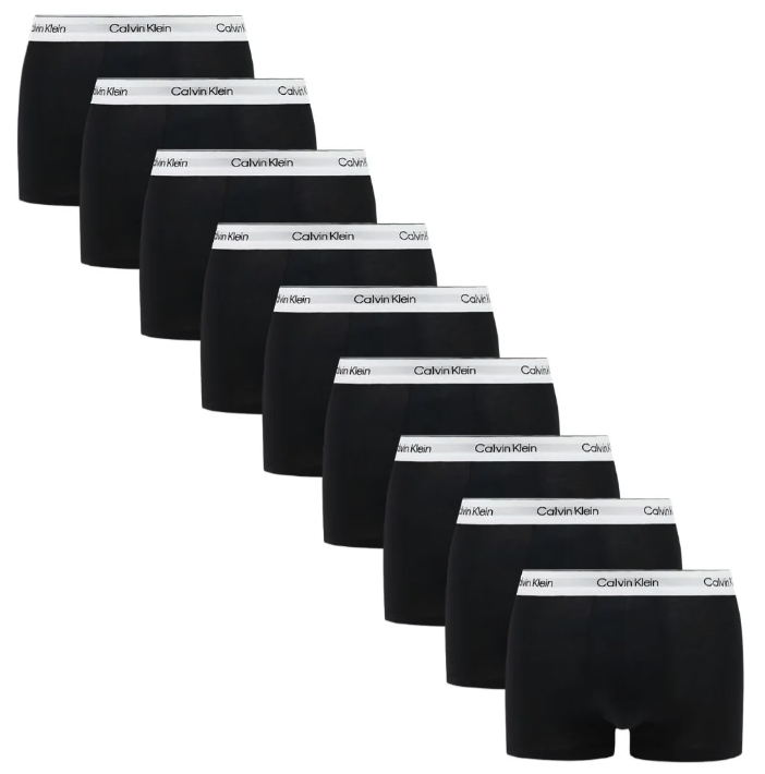 Calvin Klein 9-pak Trunks_X-small