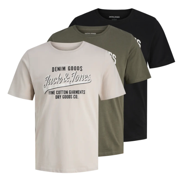 Jack & Jones 3-pack T-shirt
