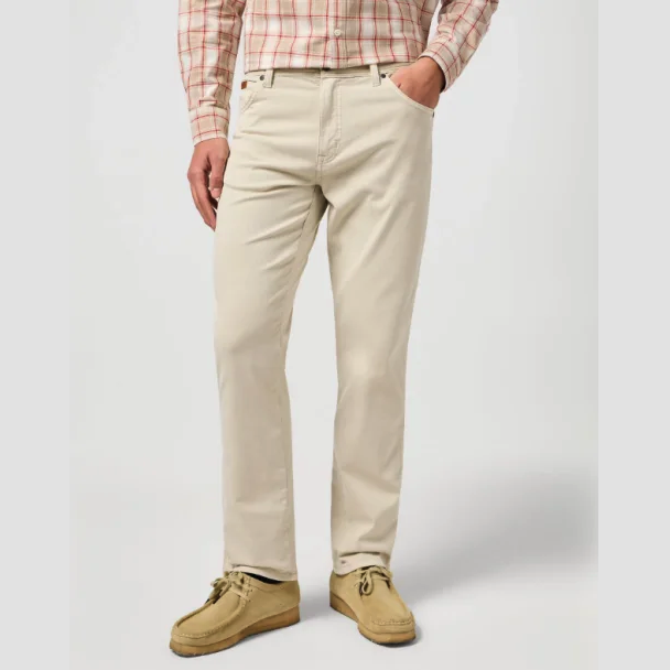 Wrangler Jeans Texas Stretch Lærredsbuks Taupe