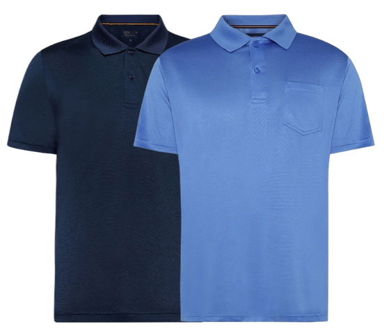 Signal 2-pak Tech Polo M/ Brystlomme Thomas 13619
