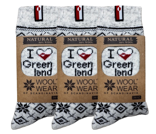 Wool Of Scandinavia 3-pak Ragsokker-43-46