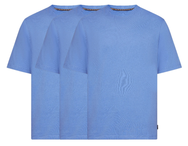 Signal 3-pak T-shirt Eddy Organic Blue Legacy-2x-large