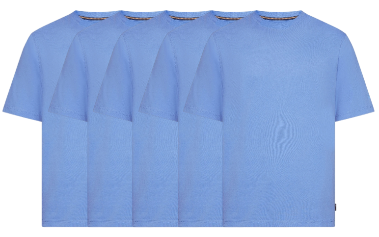 Signal 5-pak T-shirt Eddy Organic Blue Legacy-2x-large