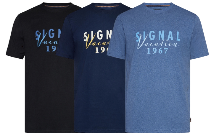 Signal 3-pak T-shirt Finn -X-large