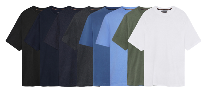 Signal 8-pak T-shirt Eddy Organic Multi