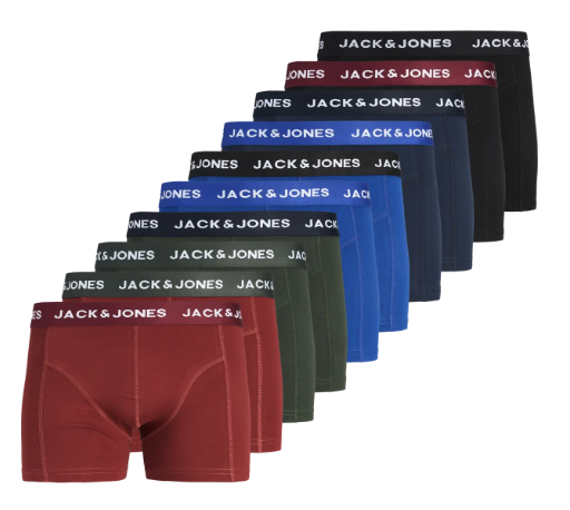 Jack & Jones 10-pack Trunks-small