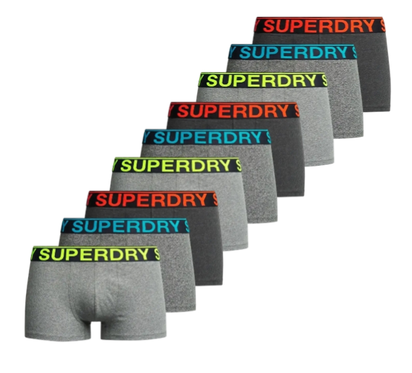 Superdry 9-pack Trunks M3110450b-1na
