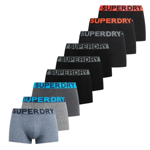 Superdry 9-pack Trunks M3110450b-13a/1ne/c4y