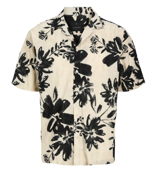 Jack & Jones Kortærmet Skjorte 12292197-ancient Scroll