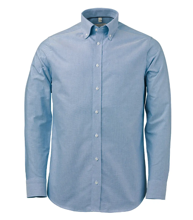 Oakmore Comfort Fit Oxford Skjorte Om05 Light Blue-51/52-5xl