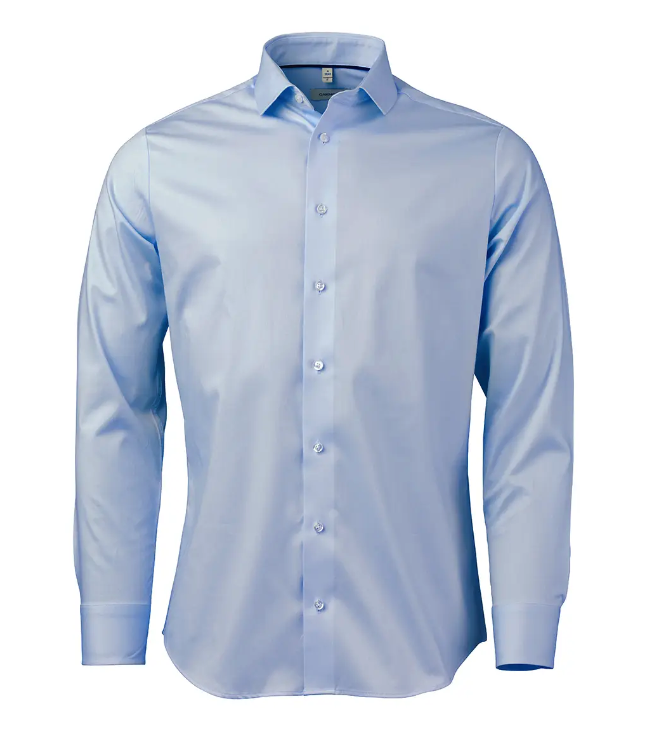 Oakmore Slim Fit Skjorte Om02 Light Blue