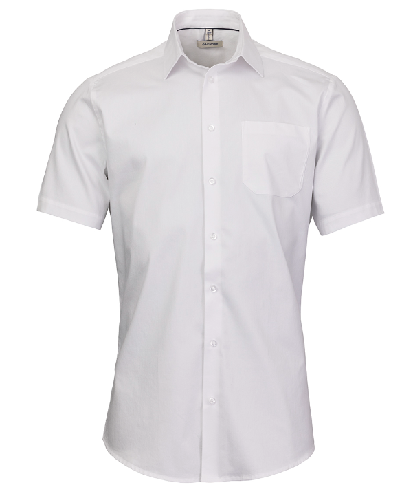 Oakmore Comfort Fit Kortærmet Skjorte Om13 White-51/52-5xl