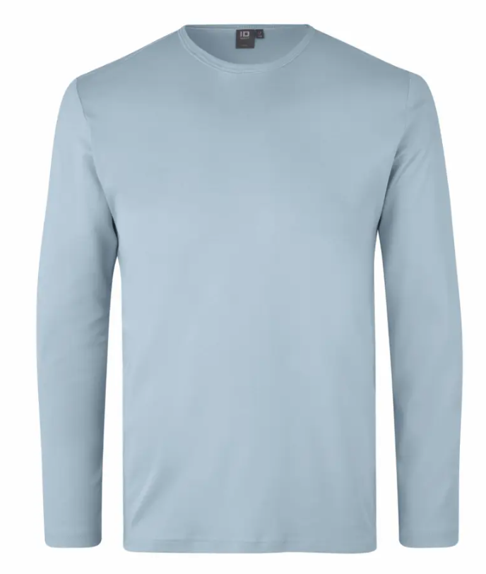 Id Interlock T-shirt 0518 Lys Blå