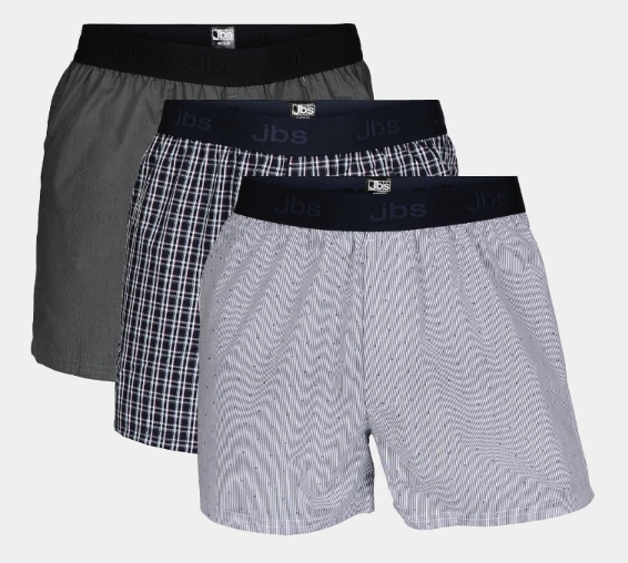 Jbs 3-pack Løse Boxershorts Bomuld 1171-13-10